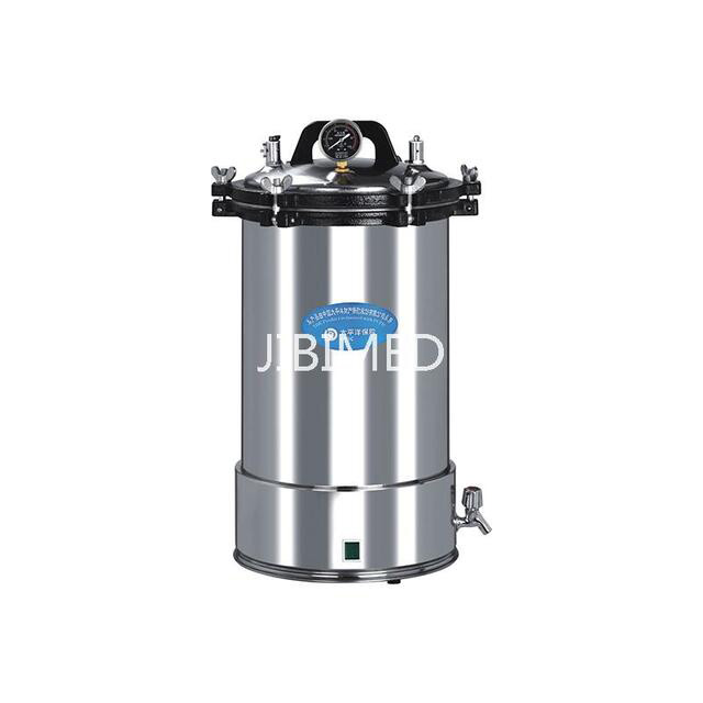 Operation steps of portable pressure steam sterilizer